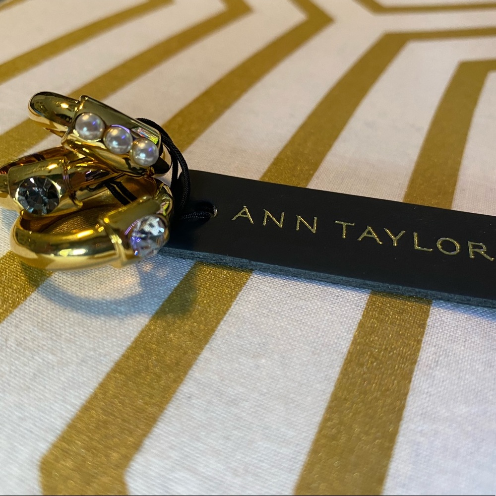 NWT Ann Taylor stackable rings